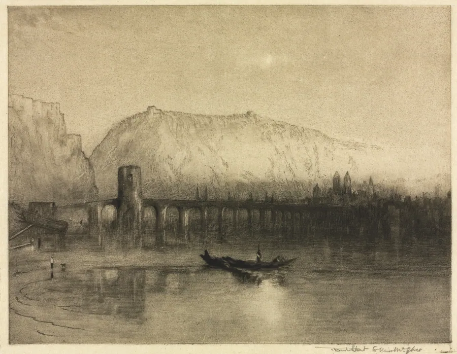 Ehrenbreitstein to Coblenz, No. 1 by Frank Short