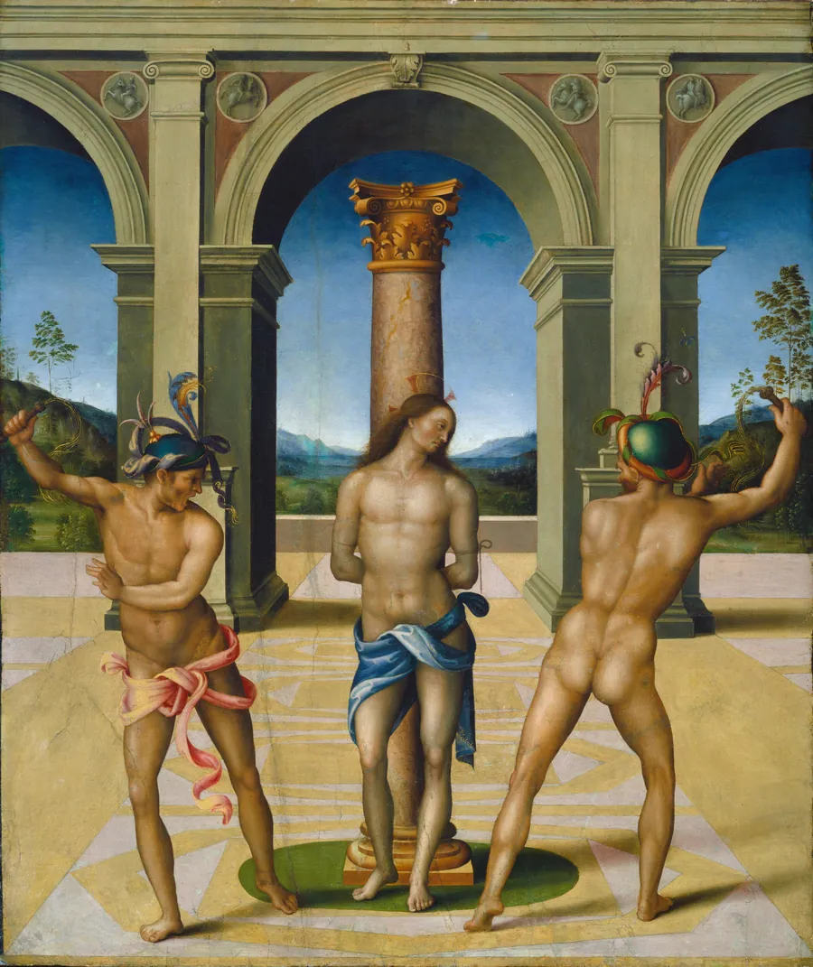 The Flagellation of Christ by Bachiacca
