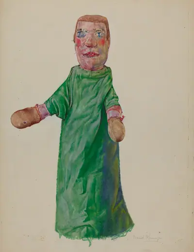 Hand Puppet Boxer