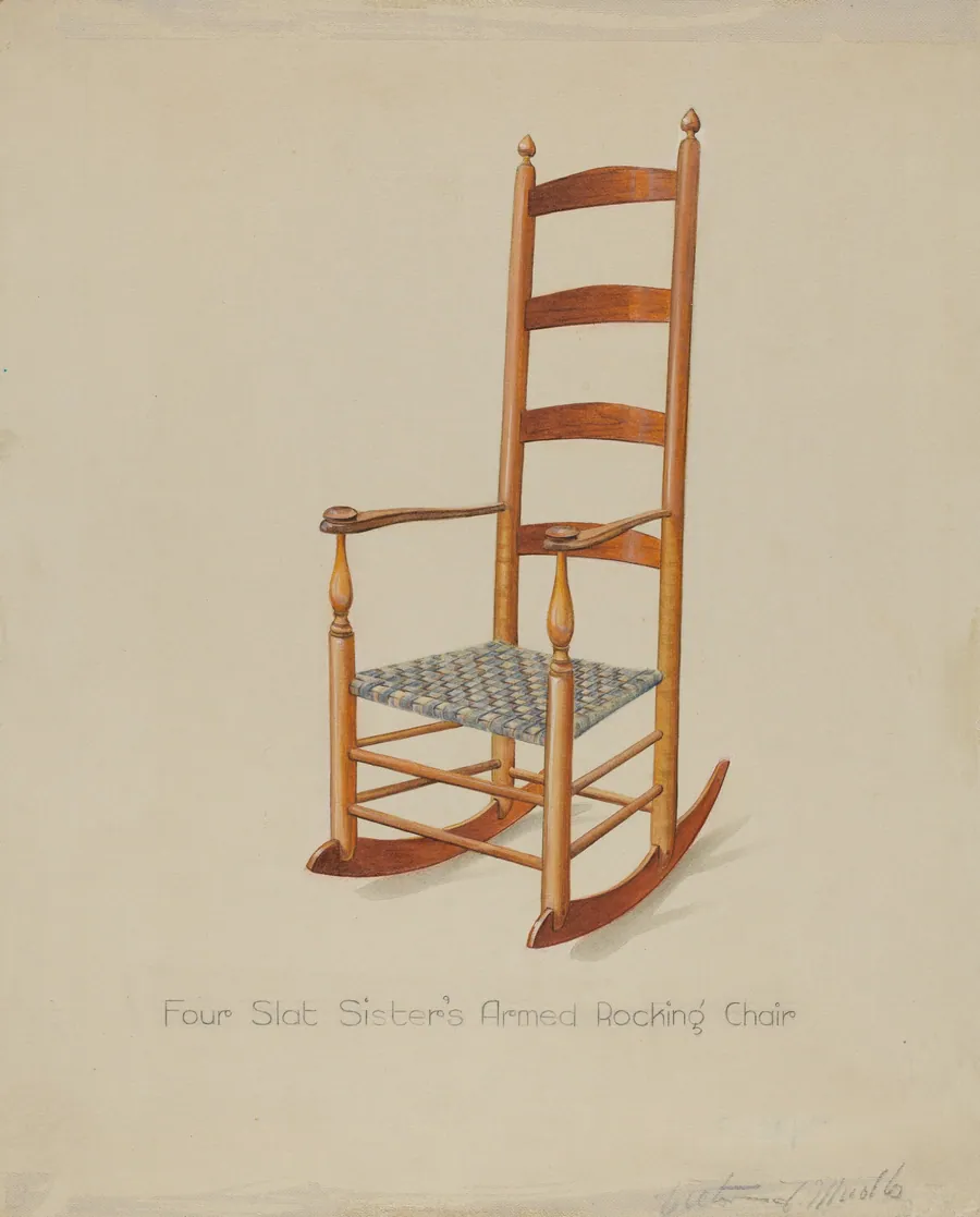 Shaker Rocking Chair by Victor F. Muollo