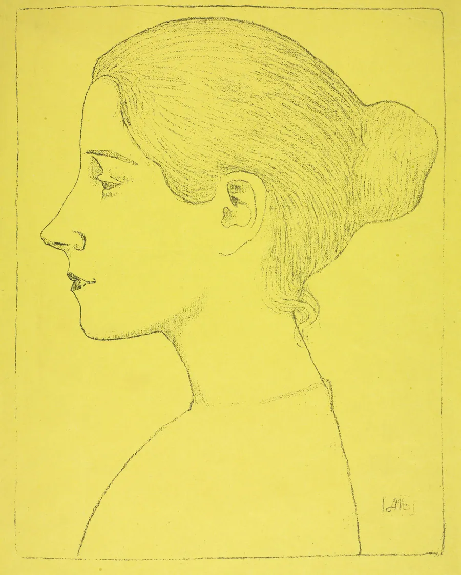Portrait of a Young Woman (Profil de jeune fille) by Aristide Maillol