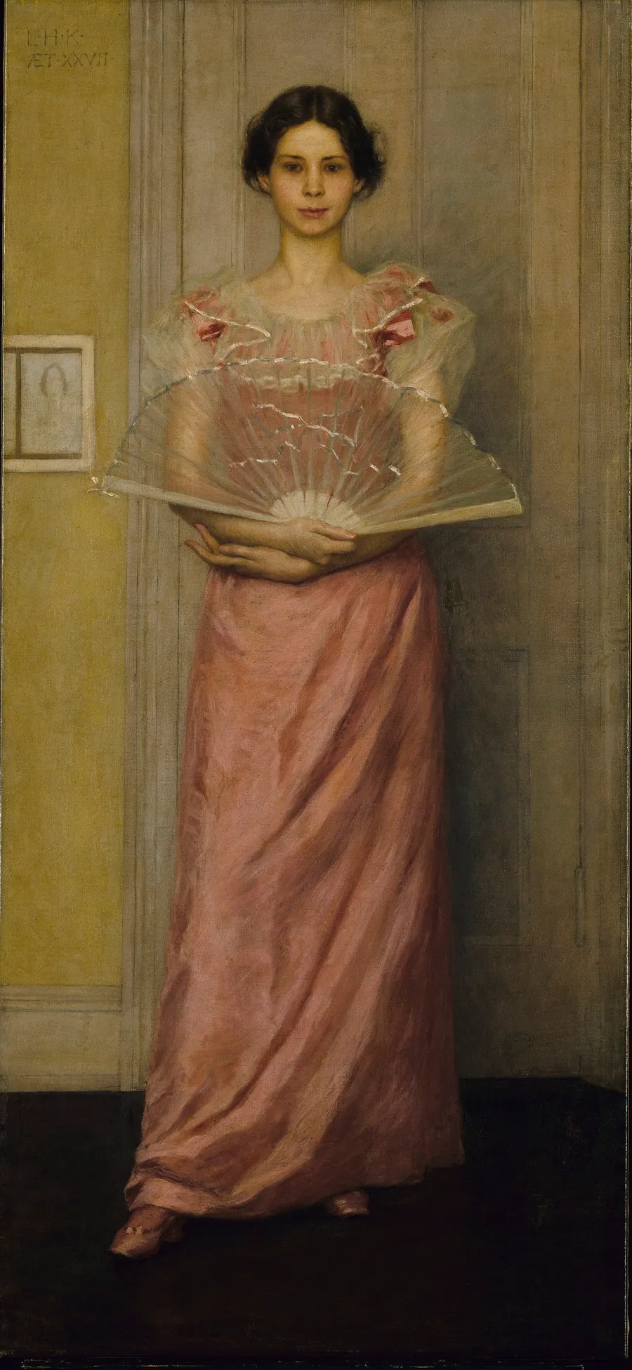 Louise Howland King (Mrs. Kenyon Cox) by Kenyon Cox, born Warren, OH 1856-died New York City 1919