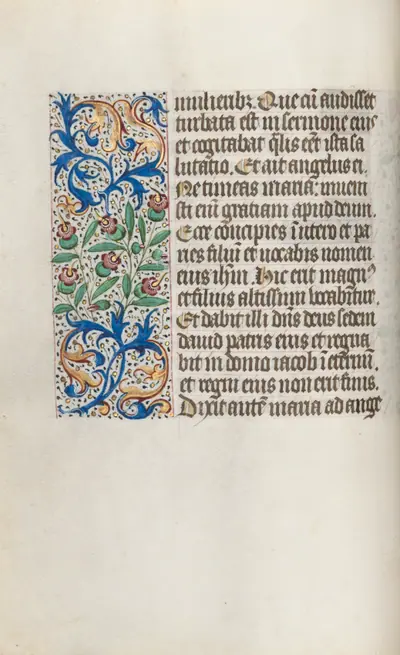 Book of Hours (Use of Rouen): fol. 15v