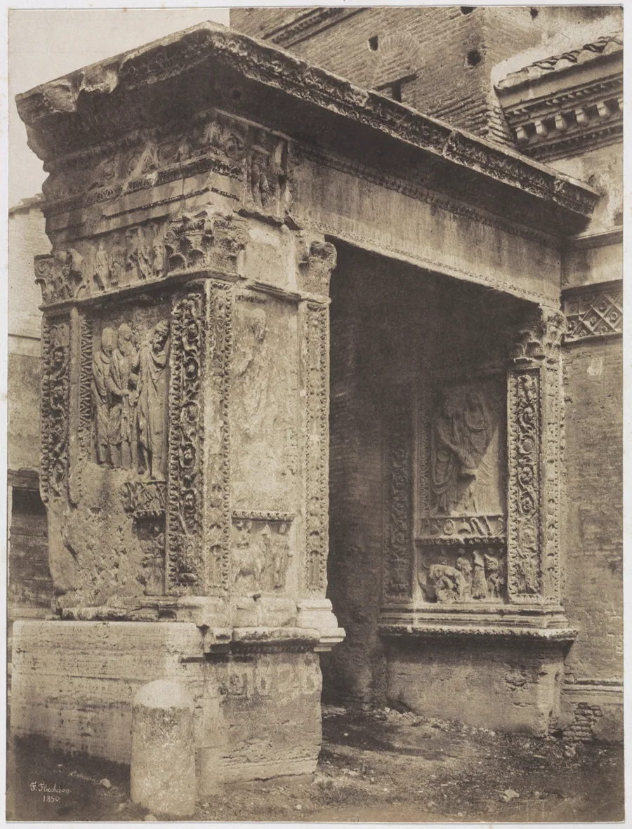 Goldsmith's Arch, Rome by Frédéric Flachéron