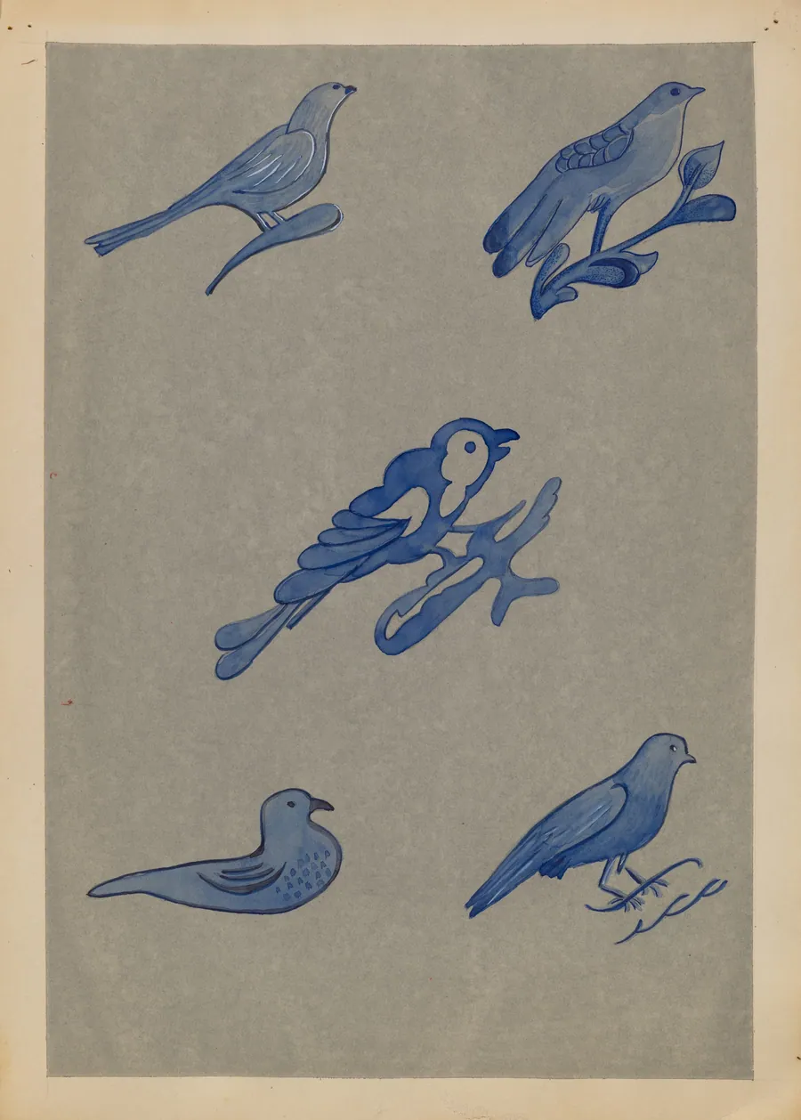 Decoration for Stoneware by A. Zimet
