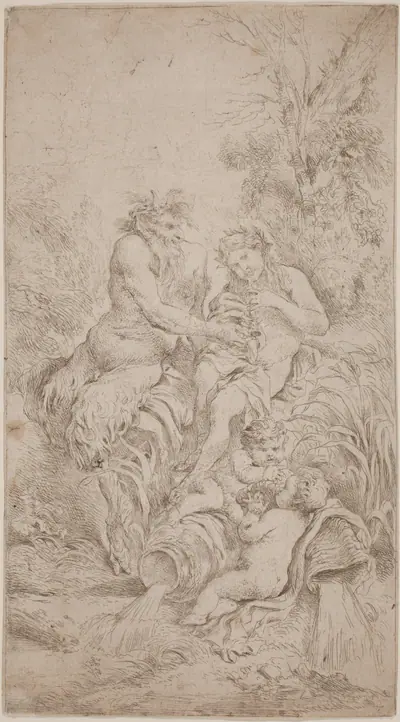 Pan and Olympus