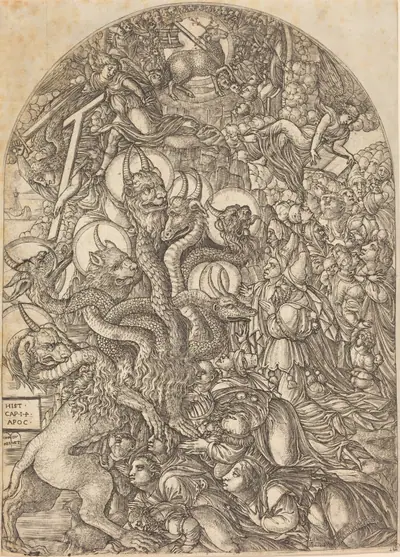 The Beast with Seven Heads and Ten Horns