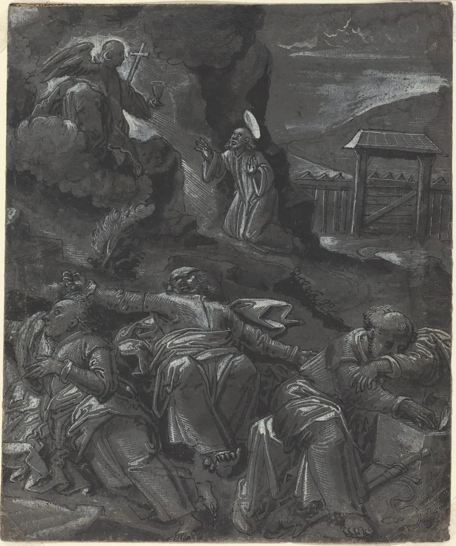 Christ in the Garden of Gethsemane by German 16th Century
