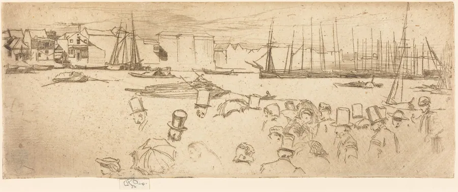 The Penny Boat by James McNeill Whistler