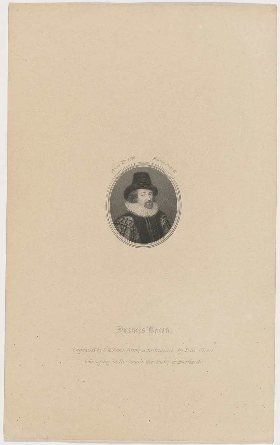 Francis Bacon by Charles Henry Jeens