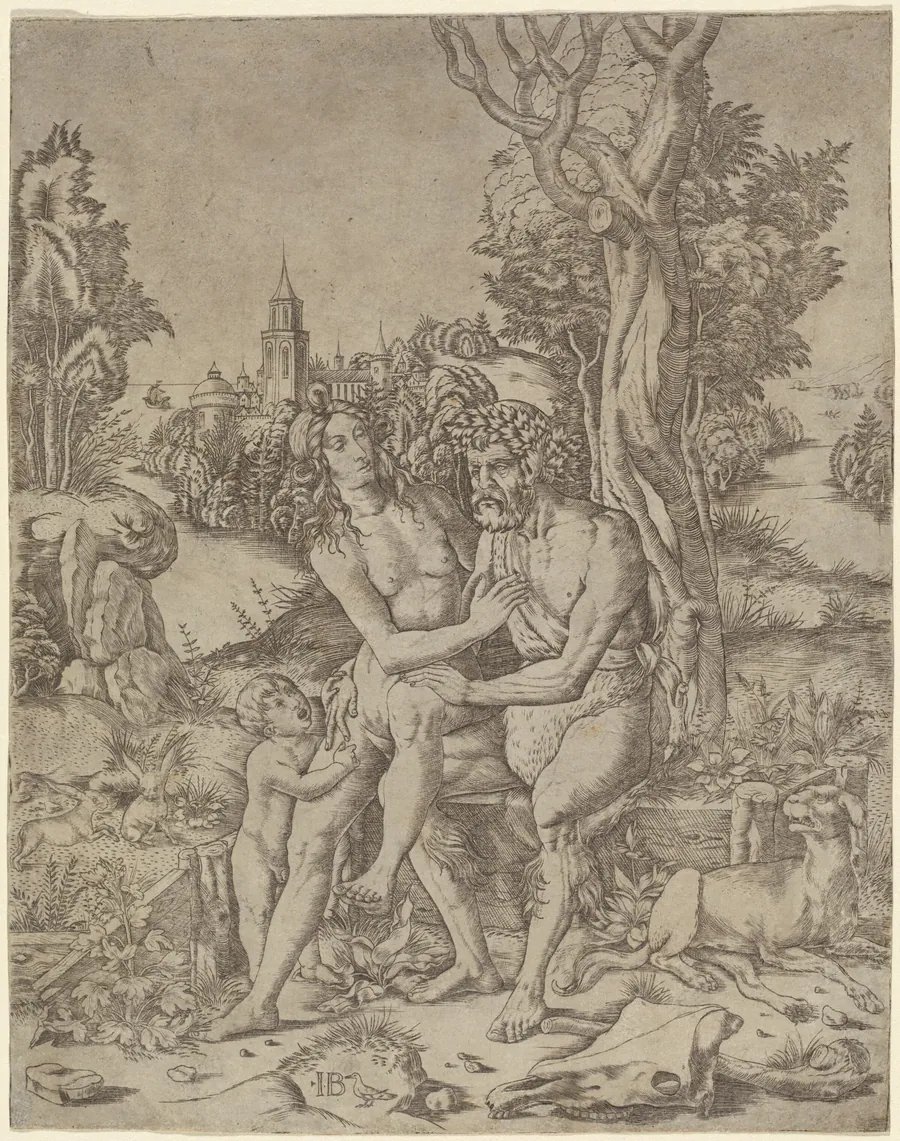 Faun Family by Giovanni Battista Palumba