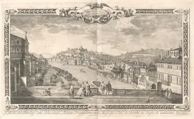 Lidue Castelli di Verona, S. Pietro Felice, Veduti dal Ponte Nuovo