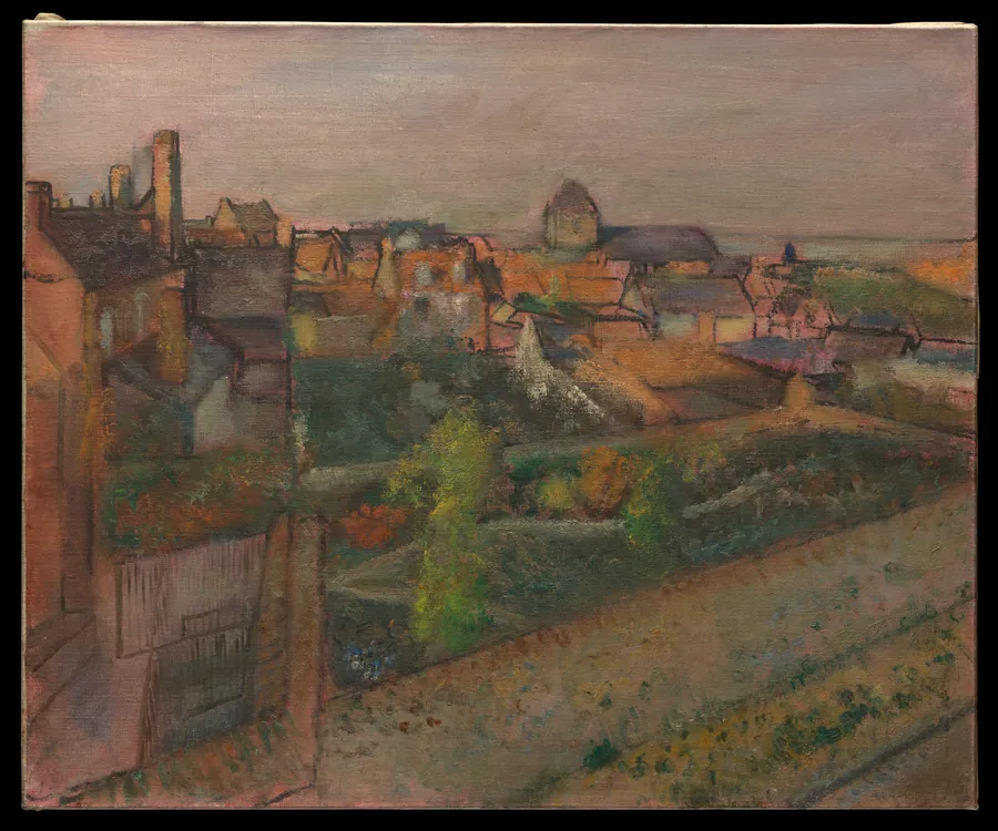 View of Saint-Valéry-sur-Somme by Edgar Degas