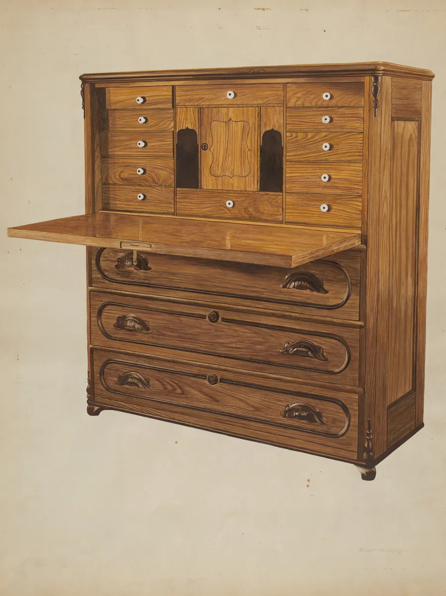 Desk by Einar Heiberg