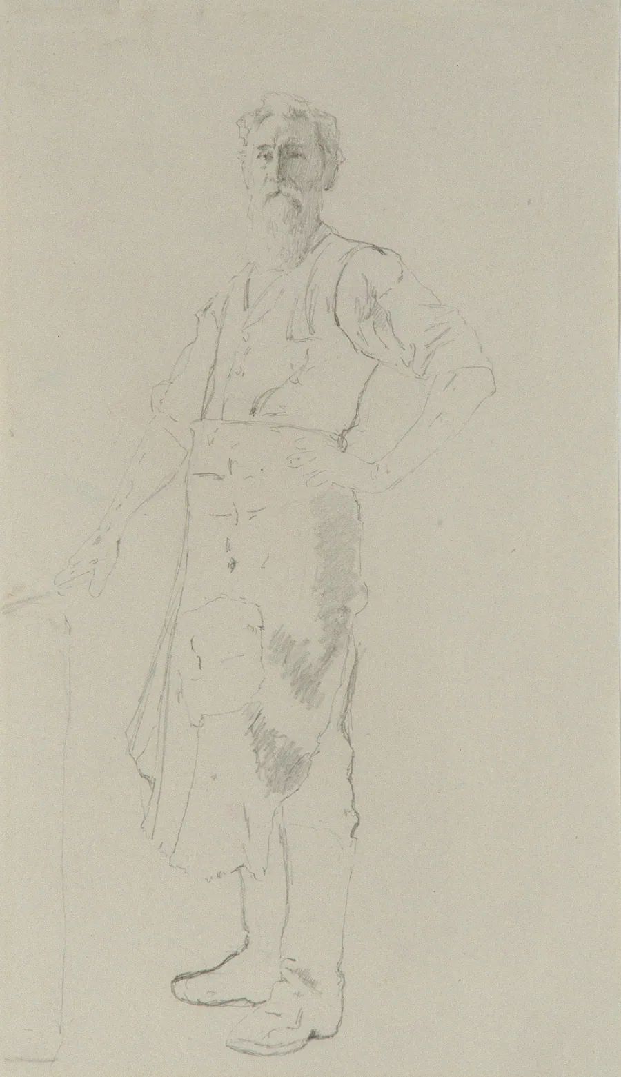The Village Blacksmith by Thomas Hovenden