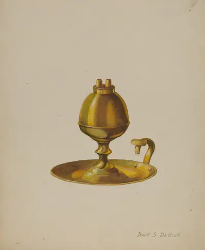 Sperm Oil Lamp