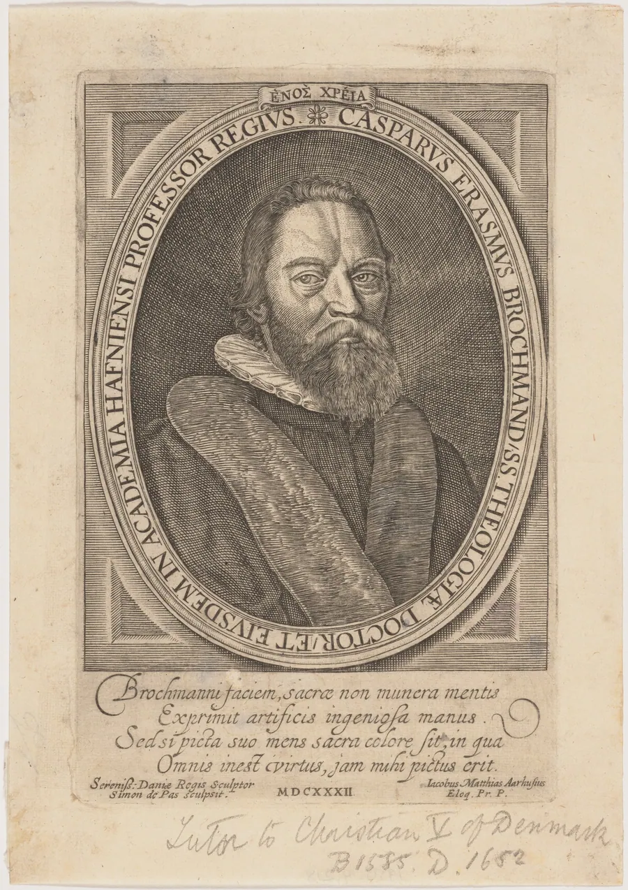 Jesper Rasmussen Brochmand by Simon van de Passe