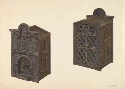 "City Bank" Toy Bank