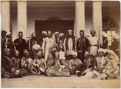 Maharaja of Rewa and Sardars