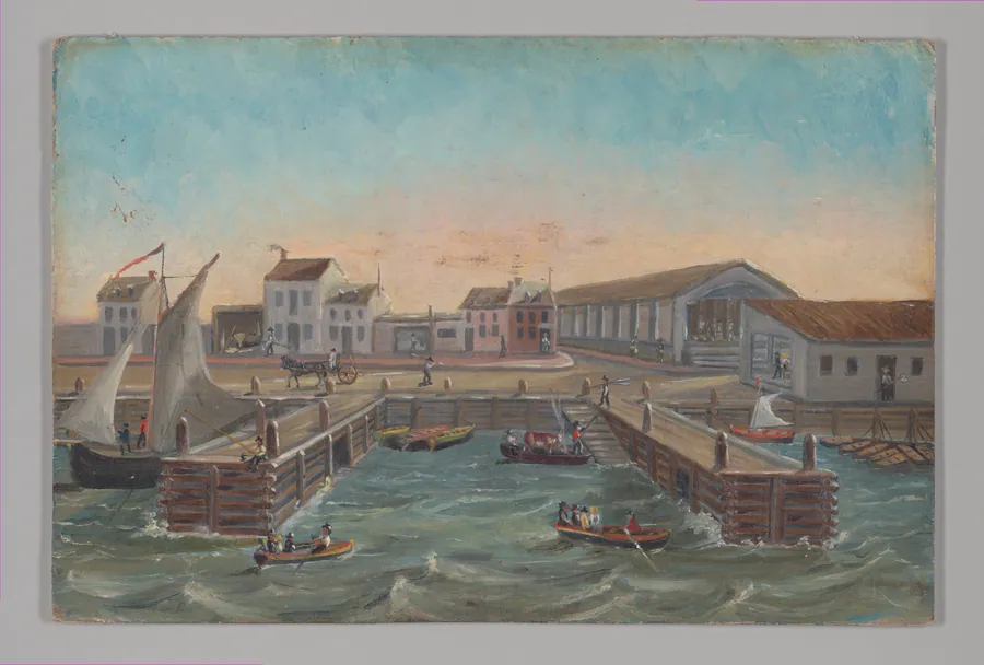 Old Ferry Stairs by William P. Chappel