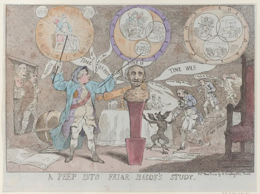 A Peep into Friar Bacon's Study by Charles James Fox