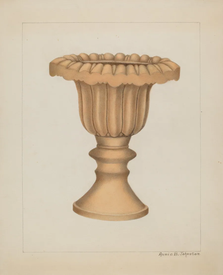Pottery Vase by Annie B. Johnston