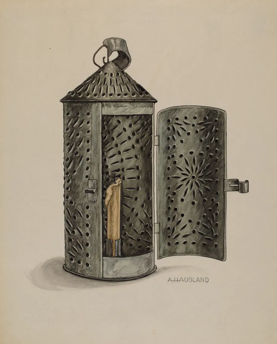 Tin Lantern by Augustine Haugland