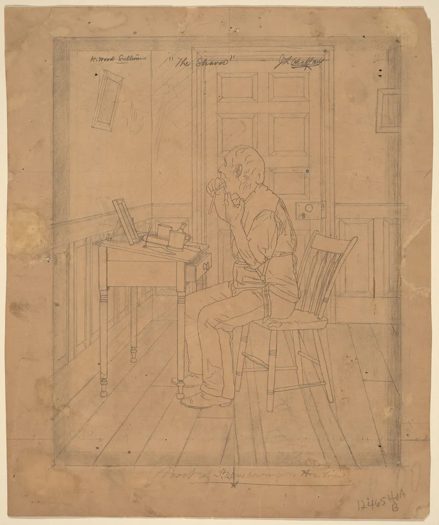 H. Wood Sullivan - "The Shaver" by Jefferson David Chalfant
