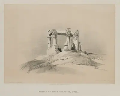 Egypt and Nubia, Volume I: Temple of Wady Kardassy in Nubia