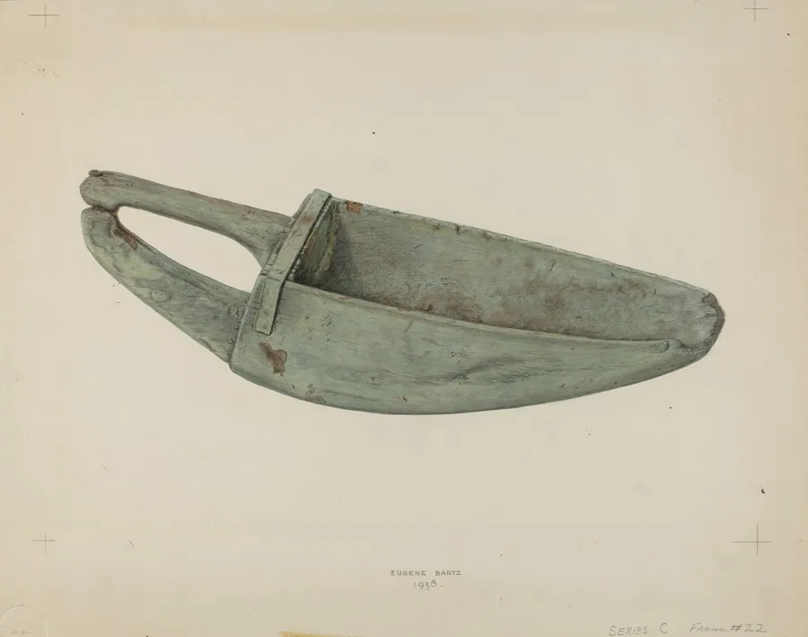Wooden Scoop by Eugene Bartz
