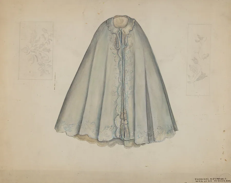 Child's Cape by Edna Crenshaw Rex