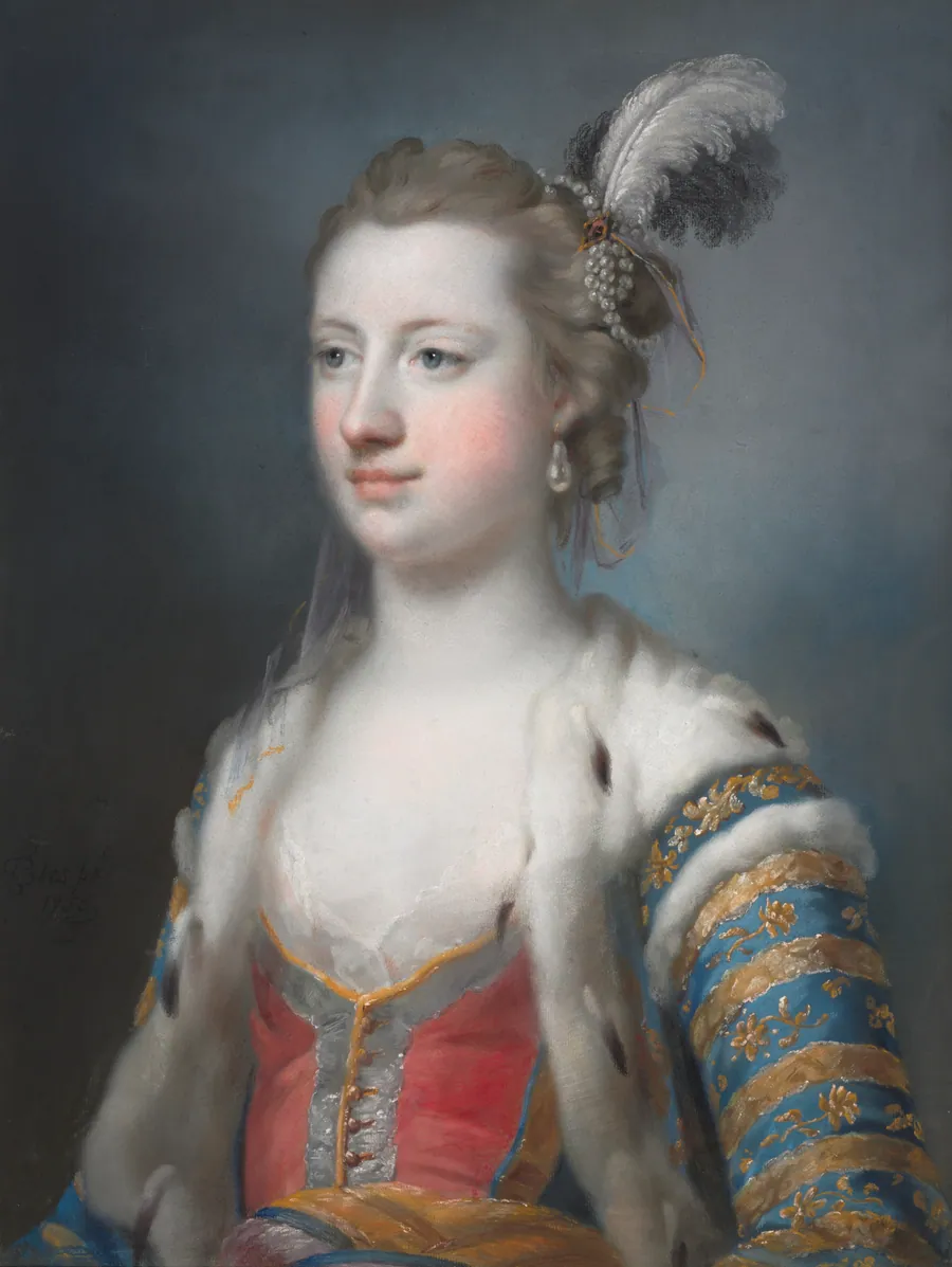 The Right Honorable Lady Mary Radcliffe (1732-98), Wife of Francis Eyre, Esq. by Francis Cotes