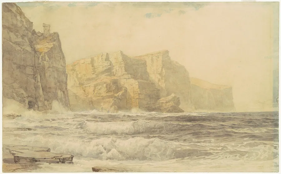 Baldart Castle, Kilkee, County Clare, Ireland by William Trost Richards