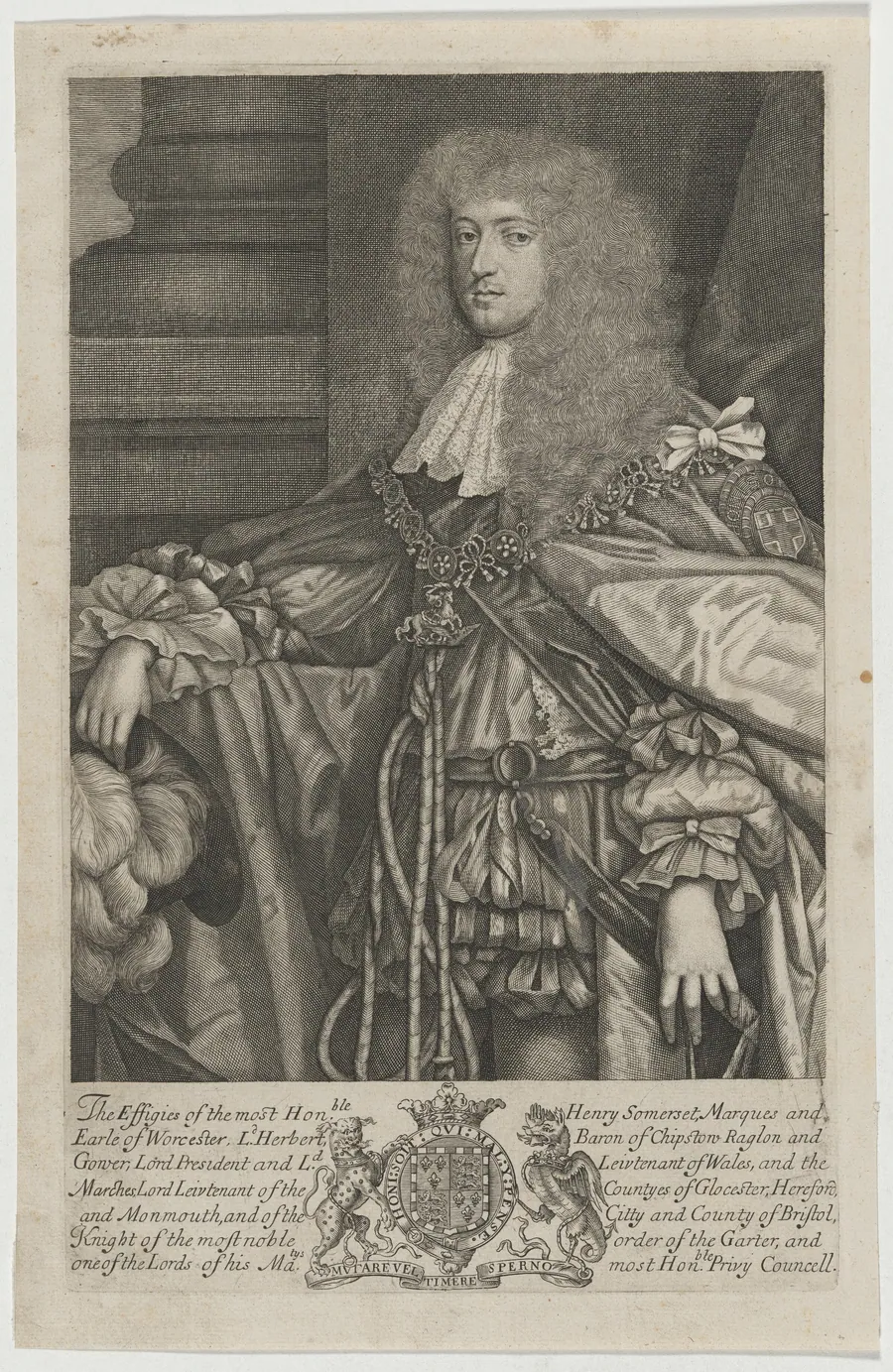 Henry Somerset, First Duke of Beaufort by Robert White