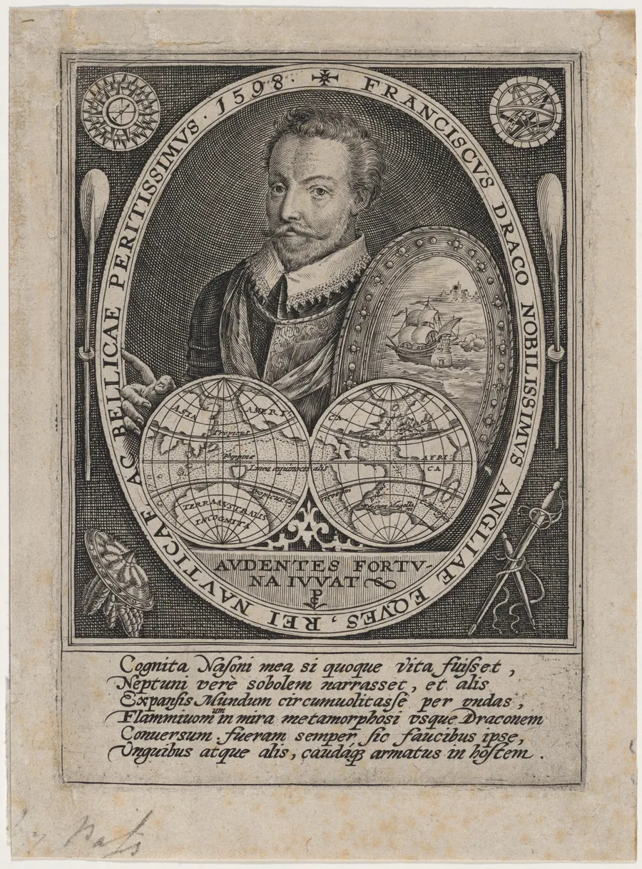 Francis Drake by Crispijn van de Passe I