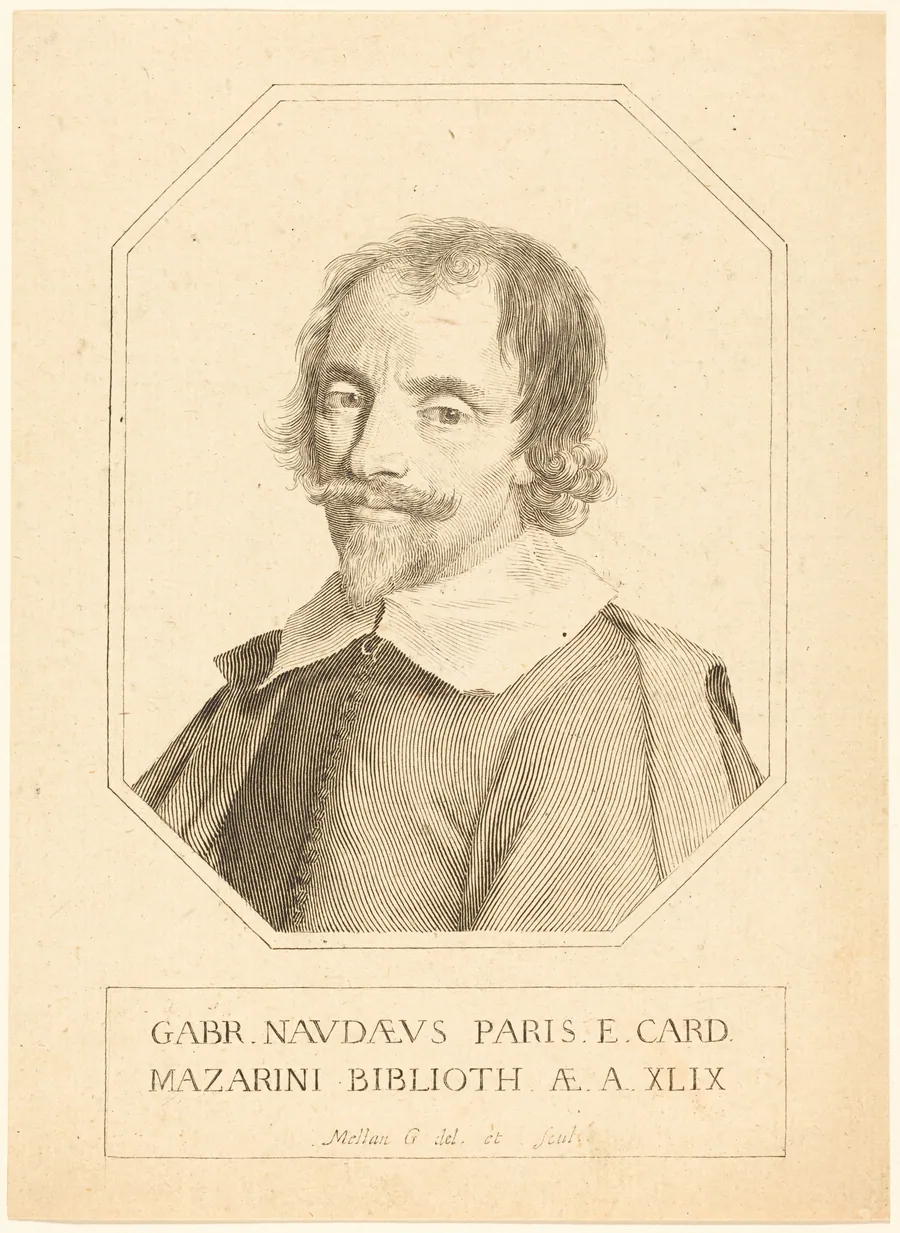 Gabriel Naude by Claude Mellan