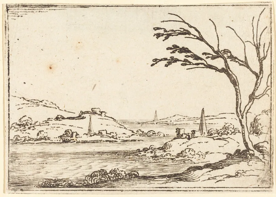 The Nile Flooding by Jacques Callot