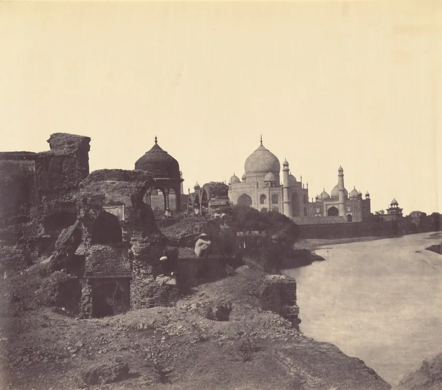 Taj Mahal from the East by John Murray