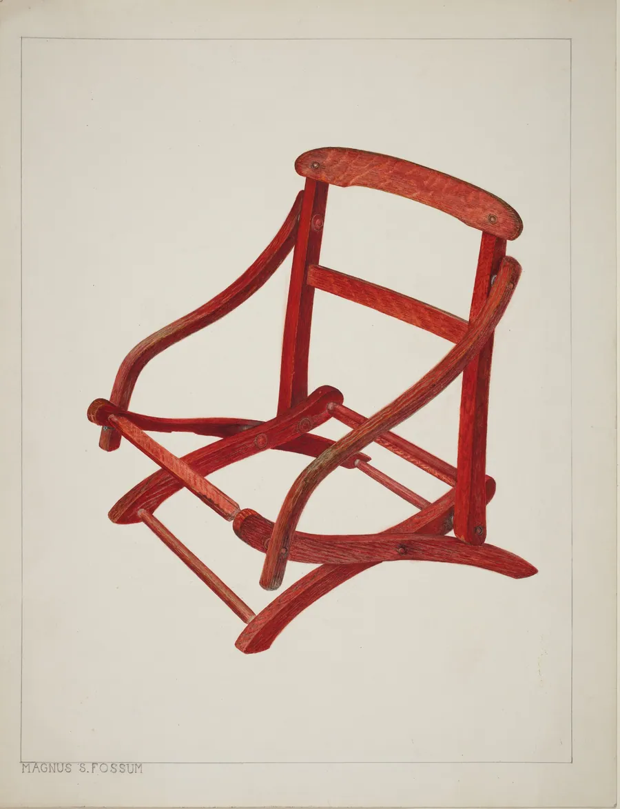 Child's Folding Chair by Magnus S. Fossum