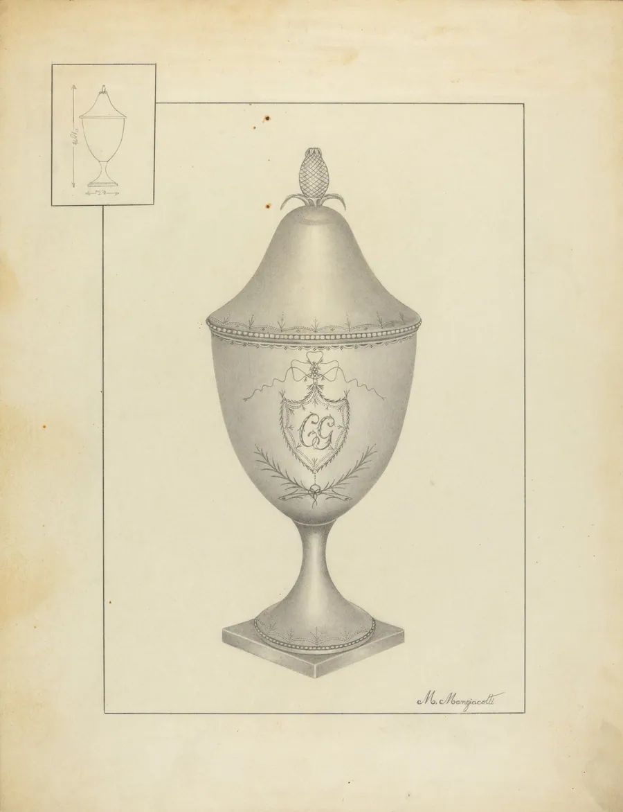 Silver Sugar Bowl by Matthew Mangiacotti