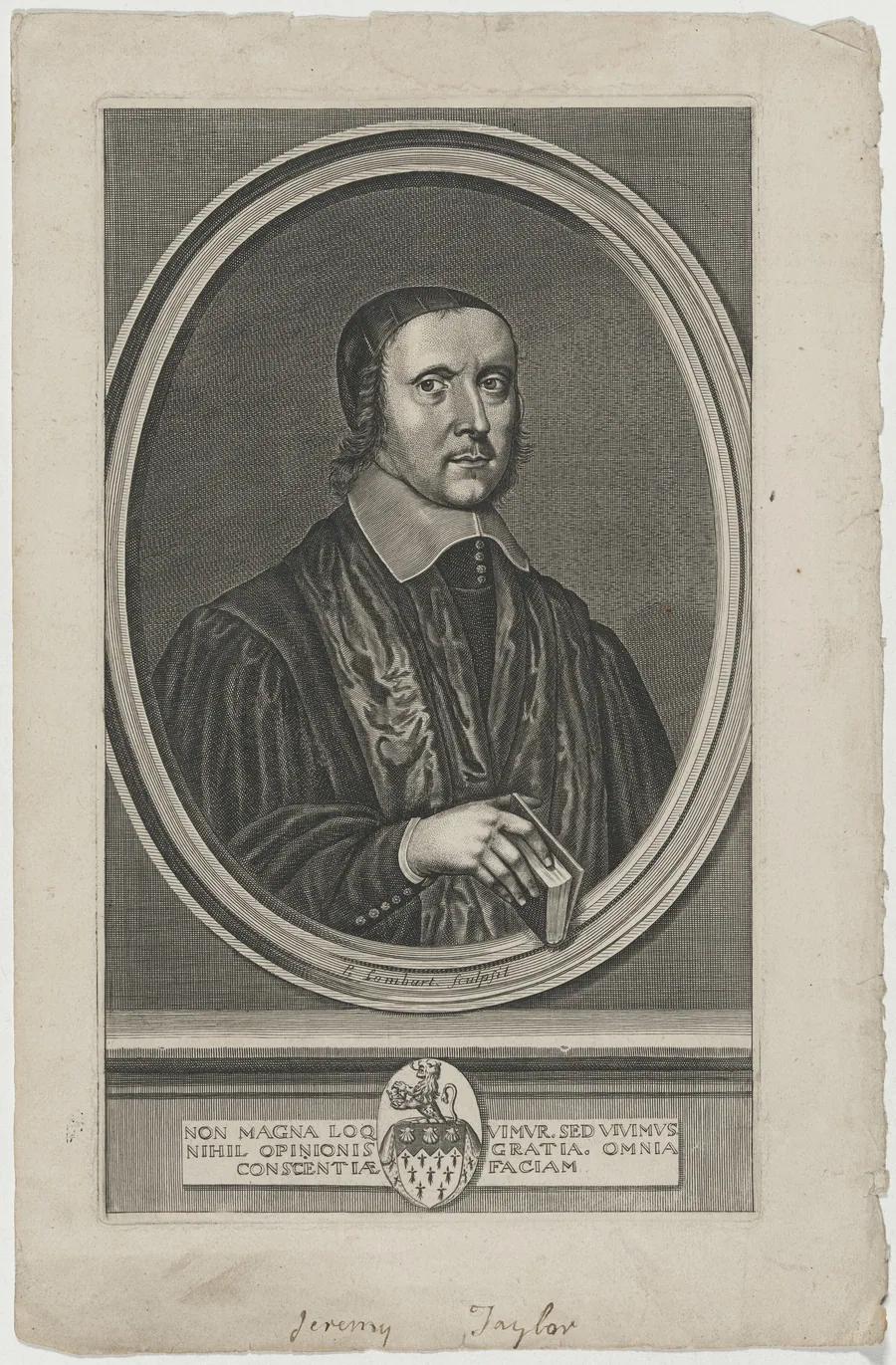 Jeremy Taylor, Bishop of Down, Connor and Dromore by Pierre Lombard