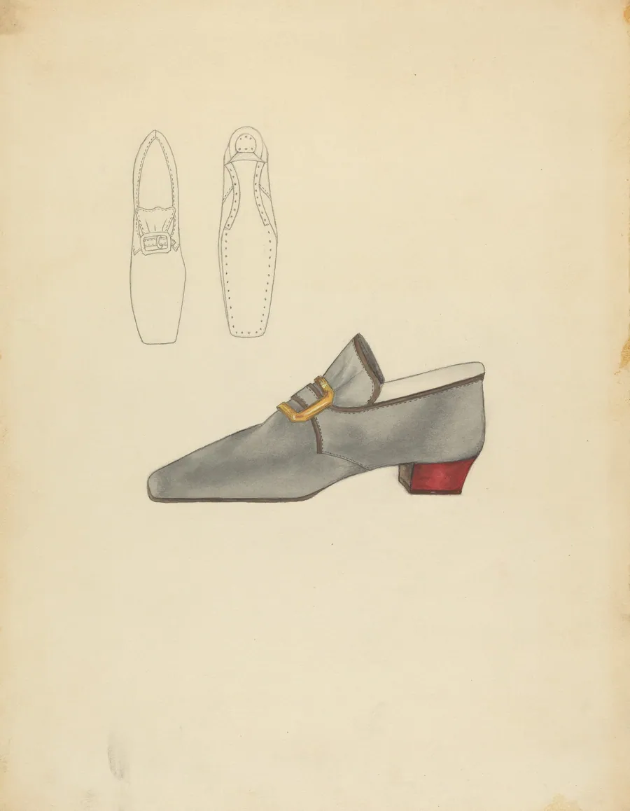 Man's Shoe by Nancy Crimi