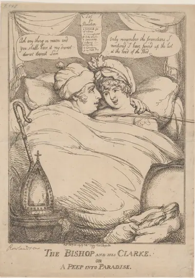 The Bishop and His Clarke, or, A Peep into Paradise