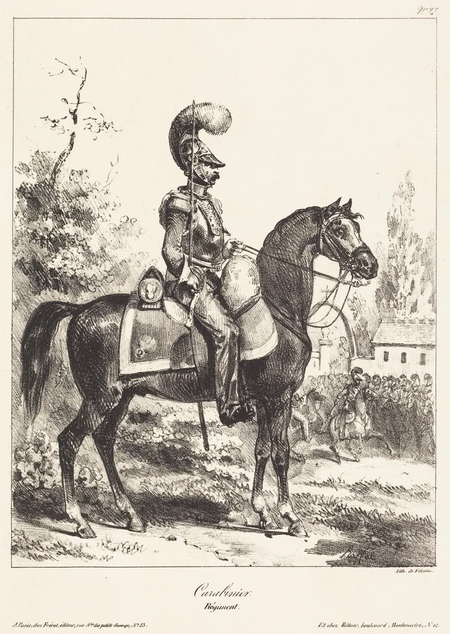 Carabinier by Auguste Raffet