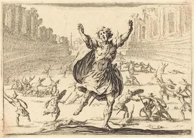 Skirmish in a Roman Circus