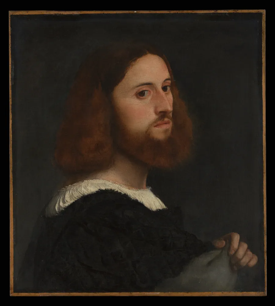 Portrait of a Man by Titian (Tiziano Vecellio)