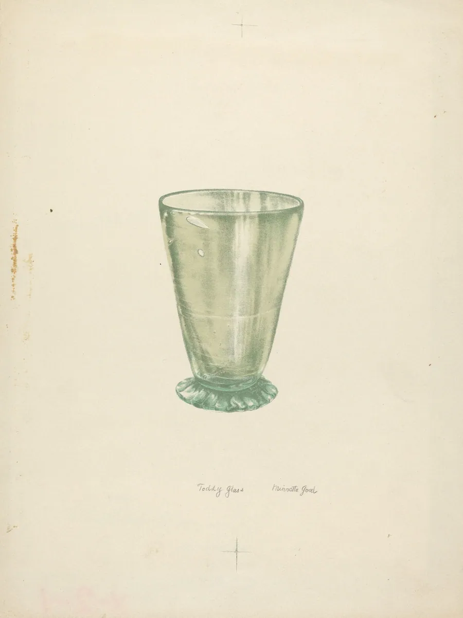 Toddy Glass by Minnetta Good