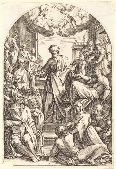 Peter Raising Tabitha