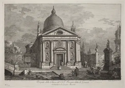 Prospetto della Chiesa del SS. Rosario detta de' Gesuati