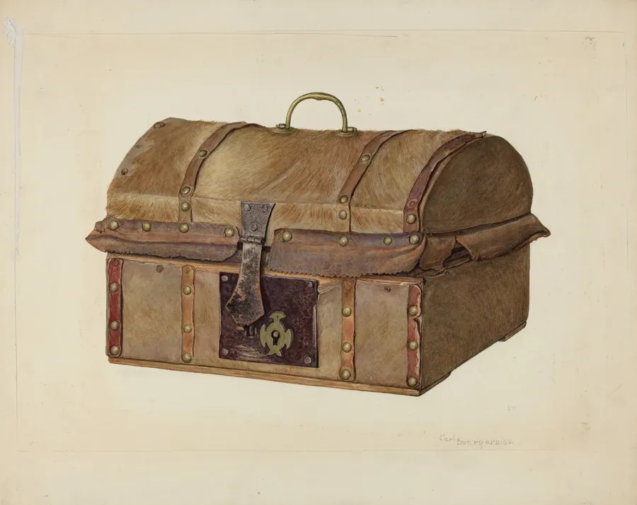 Miniature Chest by Carl Buergerniss